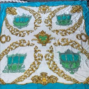 Hermès vintage silk scarf
